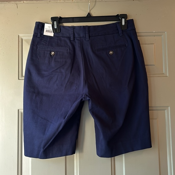 NWT Dockers Womens Ideal Fit Shorts Sz 6 Dark Navy Blue - Picture 3 of 13